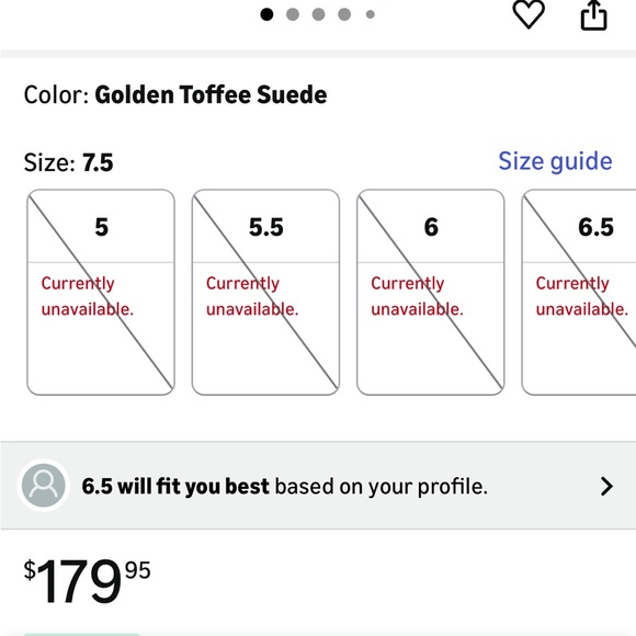 179$ COLE HAAN coastal Golden Toffee Suede Ankle Boots NWOT - Picture 6 of 10